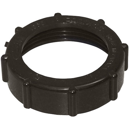 Charlotte Pipe And Foundry 1-1/2 In. ABS Plastic Slip Joint Nut ABS 00128 0800HA